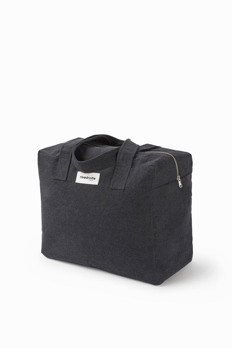 C lestins the 24 hour bag Recycled cotton black