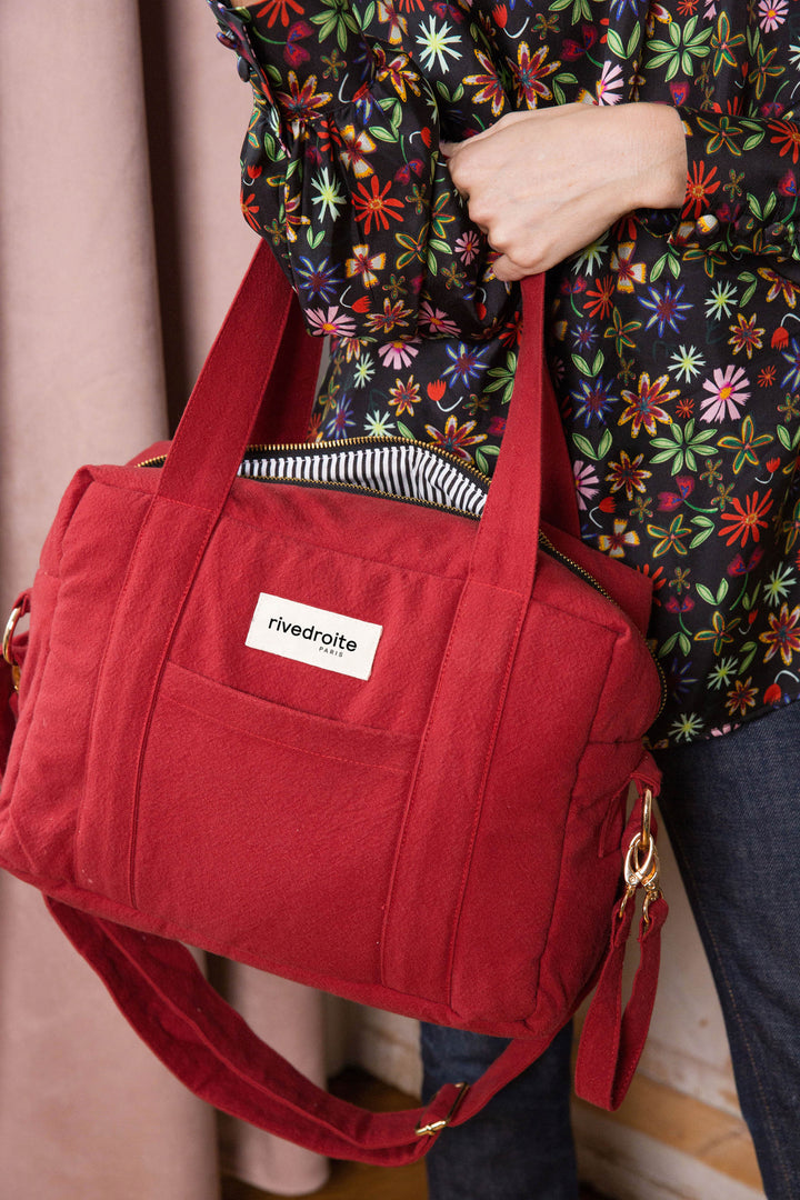 Sac a fashion langer rouge